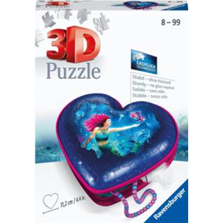 👉 Puzzel Ravensburger Hartendoosje Enchanting Mermaids 3D 54 stukjes 4005556112494