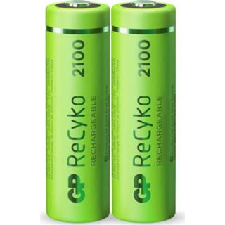 👉 Batterij GP Batteries AA Oplaadbaar NiMH 2100 mAh ReCyko 1,2V, 2 stuks oplaadbare 4891199199714