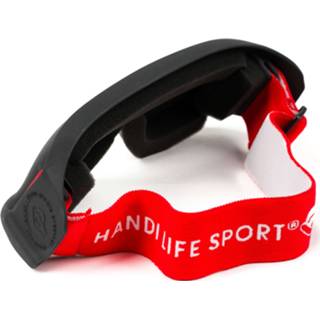 👉 Hoofdband rood unisize Handi Life Sport Justa Blind Sports Mask,