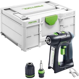 👉 Schroefboormachine Festool 576434 18V C18 LI Basic 4014549359976