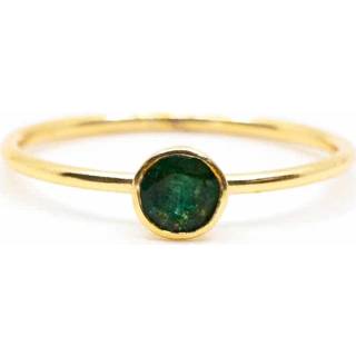 👉 Geboorte steen ring smaragd zilver 17 Geboortesteen Mei - 925 (Maat 17) 7141262571921