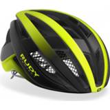 👉 Fiets helm uniseks l zwart rood grijs Rudy Project - Casco Venger Fietshelm maat 59-62 cm L, zwart/rood/grijs 655586381946