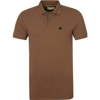 👉 M l s XXL bruin XL effen 3XL male biologisch katoen duurzaam No-Excess Polo Stone Washed Camel - maat 8720151217349 2900044904013 8720151217356 2900044904020 8720151217363