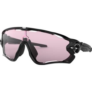 👉 Zonne bril uniseks roze zwart grijs Oakley - Jawbreaker Prizm S1 (VLT 75%) Zonnebril zwart/grijs/roze 888392462787