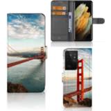 Samsung Galaxy Ultra Flip Cover Golden Gate Bridge S21 Flipcover Samsung Galaxy S21 Ultra Flip Cover Golden Gate Bridge 8720215212525