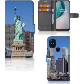 👉 Flipcover OnePlus Nord N10 Flip Cover Vrijheidsbeeld 8720215336337