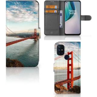 👉 Flipcover OnePlus Nord N10 Flip Cover Golden Gate Bridge 8720215352009