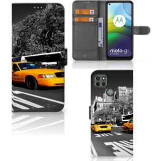 👉 Flipcover Motorola Moto G9 Power Flip Cover New York Taxi 8720215594874