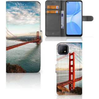 👉 Flipcover OPPO A73 5G Flip Cover Golden Gate Bridge 8720215664829