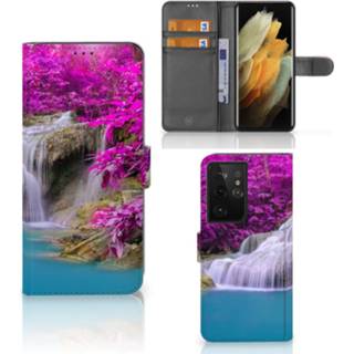 👉 Flipcover Samsung Galaxy S21 Ultra Flip Cover Waterval 8720215681178