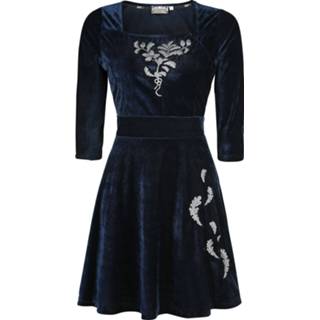 👉 Jurk distel blauw vrouwen m donkerblauw Outlander - The Thistle Of Scotland Medium-lengte 4060587988142