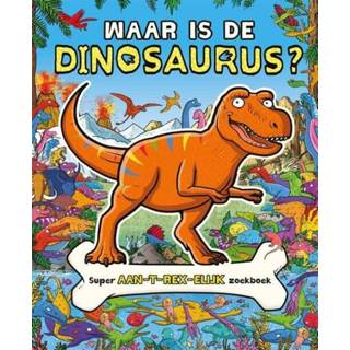 👉 Dinosaurus bruin Waar is de dinosaurus? - Helen Brown (ISBN: 9789047870685) 9789047870685