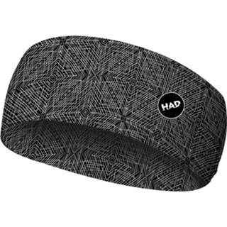 👉 Hoofd band uniseks One Size zwart grijs H.A.D. - Coolmax Eco Headband Hoofdband maat Size, zwart/grijs 4017190177616