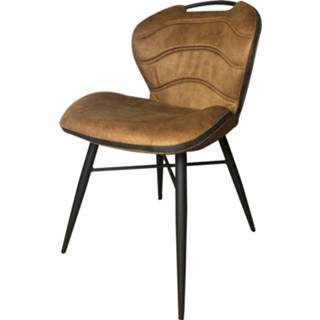 👉 Eetkamerstoel Tiba | cognac