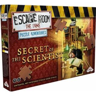 👉 Nederlands bordspellen escape room spel Puzzle Adventures - Secret of the Scientist 8714649014893