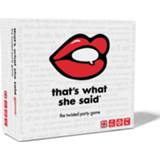 👉 Engels party spellen That's What She Said - UK Edition 866167000280