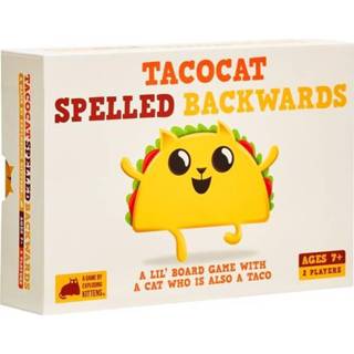 👉 Engels bordspellen Tacocat Spelled Backwards 852131006433