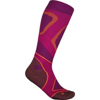 👉 Sock l vrouwen purper roze Bauerfeind Sports - Women's Run Performance Compression Socks Compressiesokken maat 41-43 L: 41-46 cm, purper/roze 4057532200688