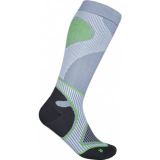 👉 Sock uniseks grijs zwart Bauerfeind Sports - Outdoor Performance Compression Socks Compressiesokken maat 44-46 XL: 46-51 cm, grijs/zwart 4057532201210