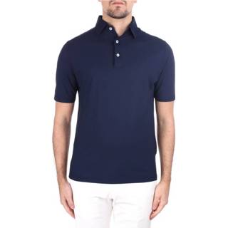 👉 Short sleeve male blauw sleeves Wposimcw73210