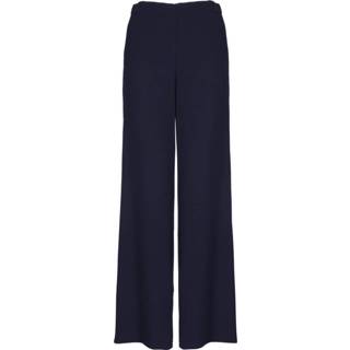 👉 Broek XL vrouwen blauw Pantaloni trousers