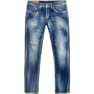 👉 Spijkerbroek male blauw George Slim Fit Jeans AY9 1617122272308