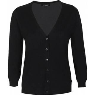 👉 XL vrouwen zwart Cardigan