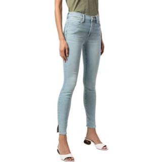 👉 W29 W27 vrouwen blauw LE High Skinny Crop