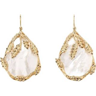 👉 Onesize vrouwen geel Françoise Nacre Earrings 3700762409680