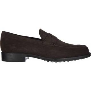 👉 Loafers bruin male suede Men's moccasins gomma classico 717520254805