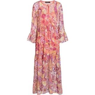 👉 Maxi dres vrouwen roze 048318 dress