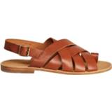 👉 Sandaal leather male bruin Banjul sandals