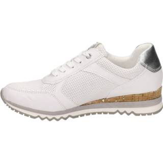 👉 Lage sneakers kunstleder wit vrouwen Marco Tozzi 8720251099821