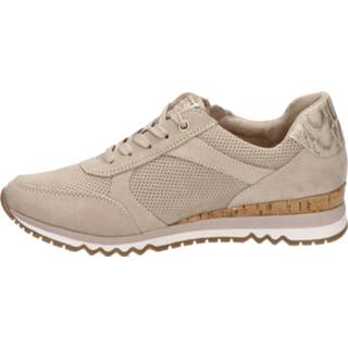 👉 Lage sneakers vrouwen bruin suedine Marco Tozzi 8720251099692 872025109965