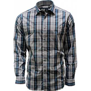 👉 Male grijs Camisa Cuadros