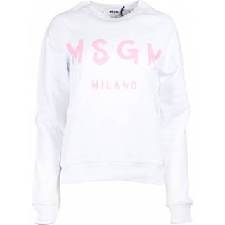 👉 Sweatshirt l vrouwen wit Logo