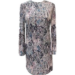 👉 Vrouwen grijs Dr140Cr kleed in jersey 1616913457979