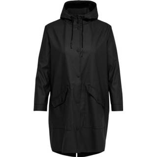 👉 Regenjas l vrouwen zwart Carnewstation Long Raincoat 1616906209615