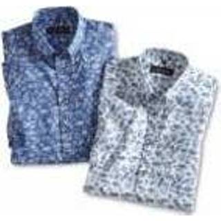 👉 Zomers gedessineerd overhemd 2 stuks