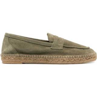 👉 Shoe male groen Flat shoes