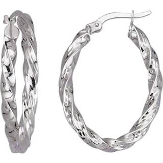 👉 Zilverkleur zilver vrouwen toptrendy Creolen KLiNGEL 4055706336973