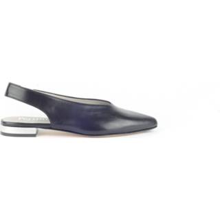👉 Vrouwen zwart Slingback pumps lage hak