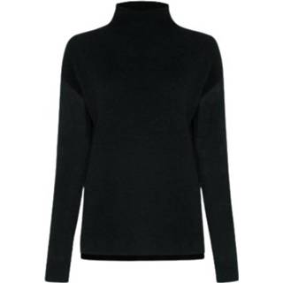 👉 XL unisex zwart Pull LS Mock Neck Turtleneck