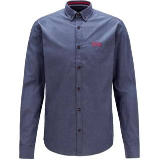 👉 XL male blauw Camicia 50443686