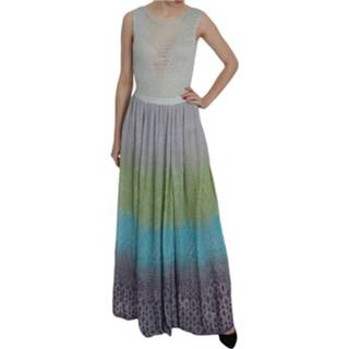 👉 Dress vrouwen grijs Maxi Donna