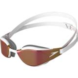 👉 Zwembril One Size wit Speedo Fastskin Hyper Elite Mirror Goggles - Zwembrillen 5053744613543