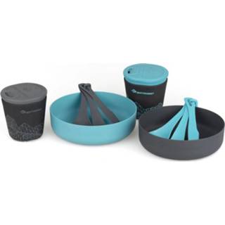 👉 Bord One Size Pacific Blue Sea To Summit DeltaLight Camp Set 2.2 (2 Mugs 2 Bowls) - Borden & bekers 9327868120482