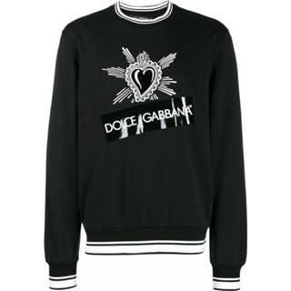👉 M male zwart Sweat brodé