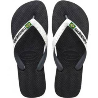 👉 Slippers male zwart Brasil MIX Flip Flops