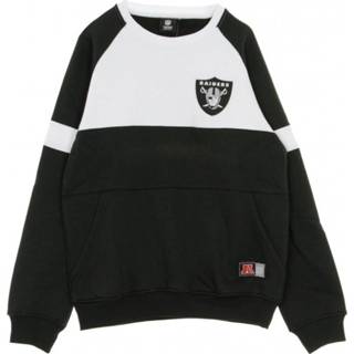 👉 Small XL male zwart Felpa Girocollo NFL Bedric Logo Crew Sweat Oakrai